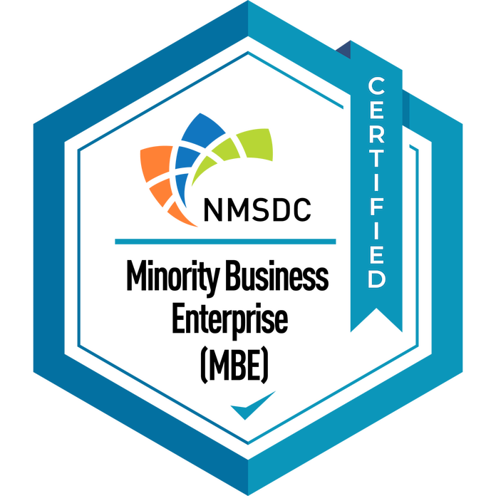 NMSDC Certified Minority Business Enterprise seal